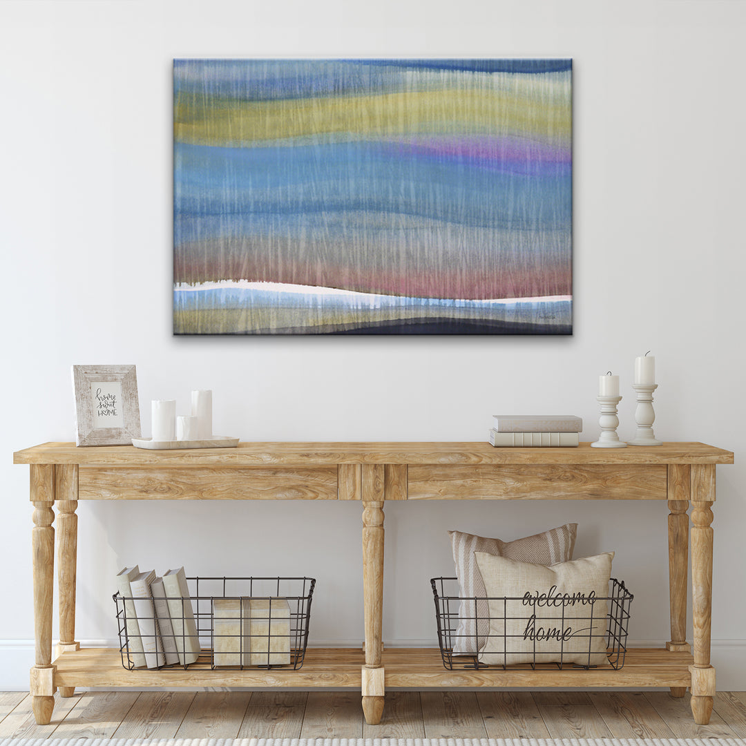 'Painted Horizon' Wrapped Canvas Wall Art