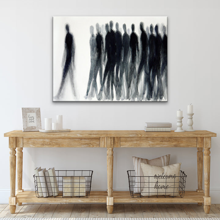 'Follow Me' Wrapped Canvas Wall Art