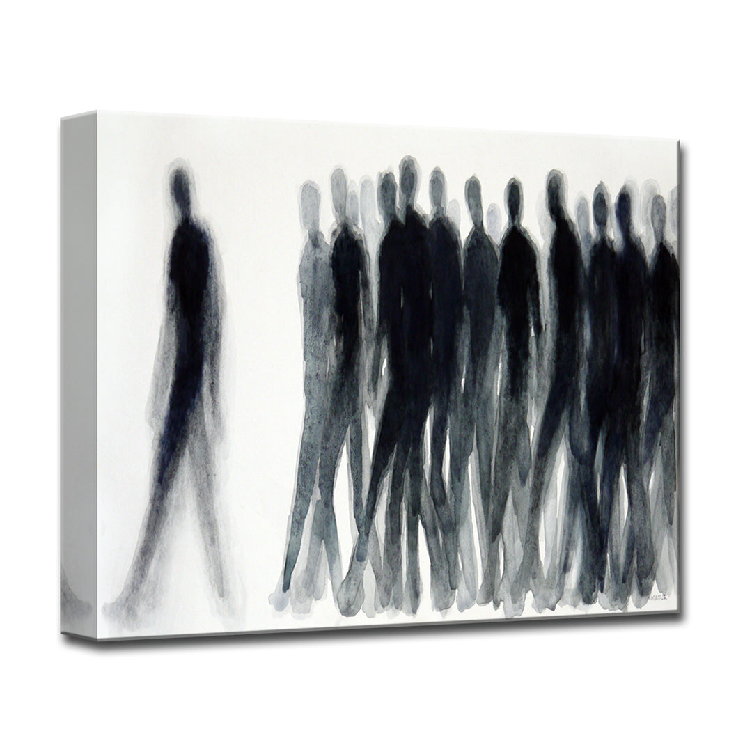 'Follow Me' Wrapped Canvas Wall Art