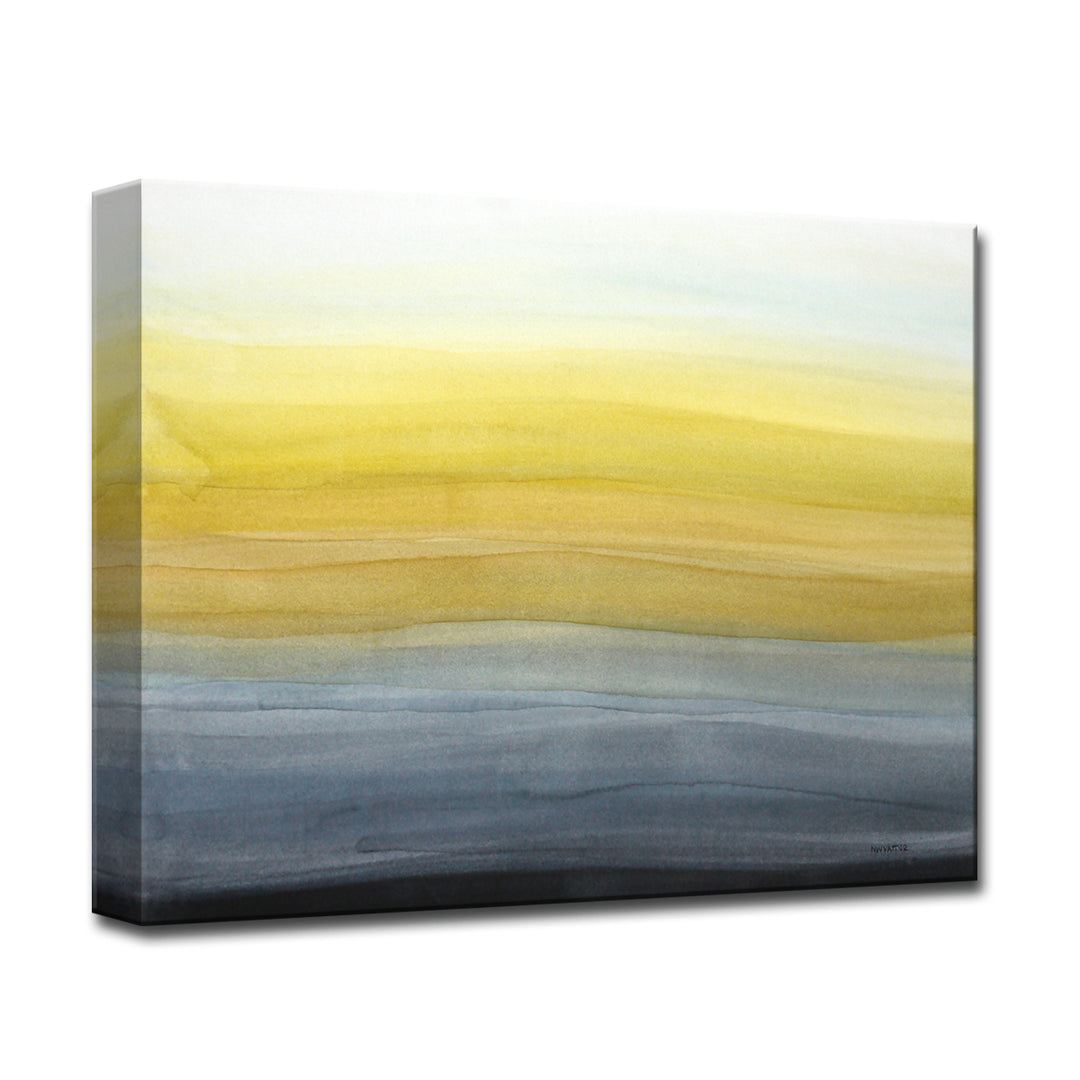 'Evening Glowing' Wrapped Canvas Wall Art