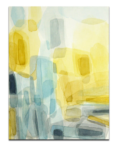 'Sunshine and Rain' Wrapped Canvas Wall Art