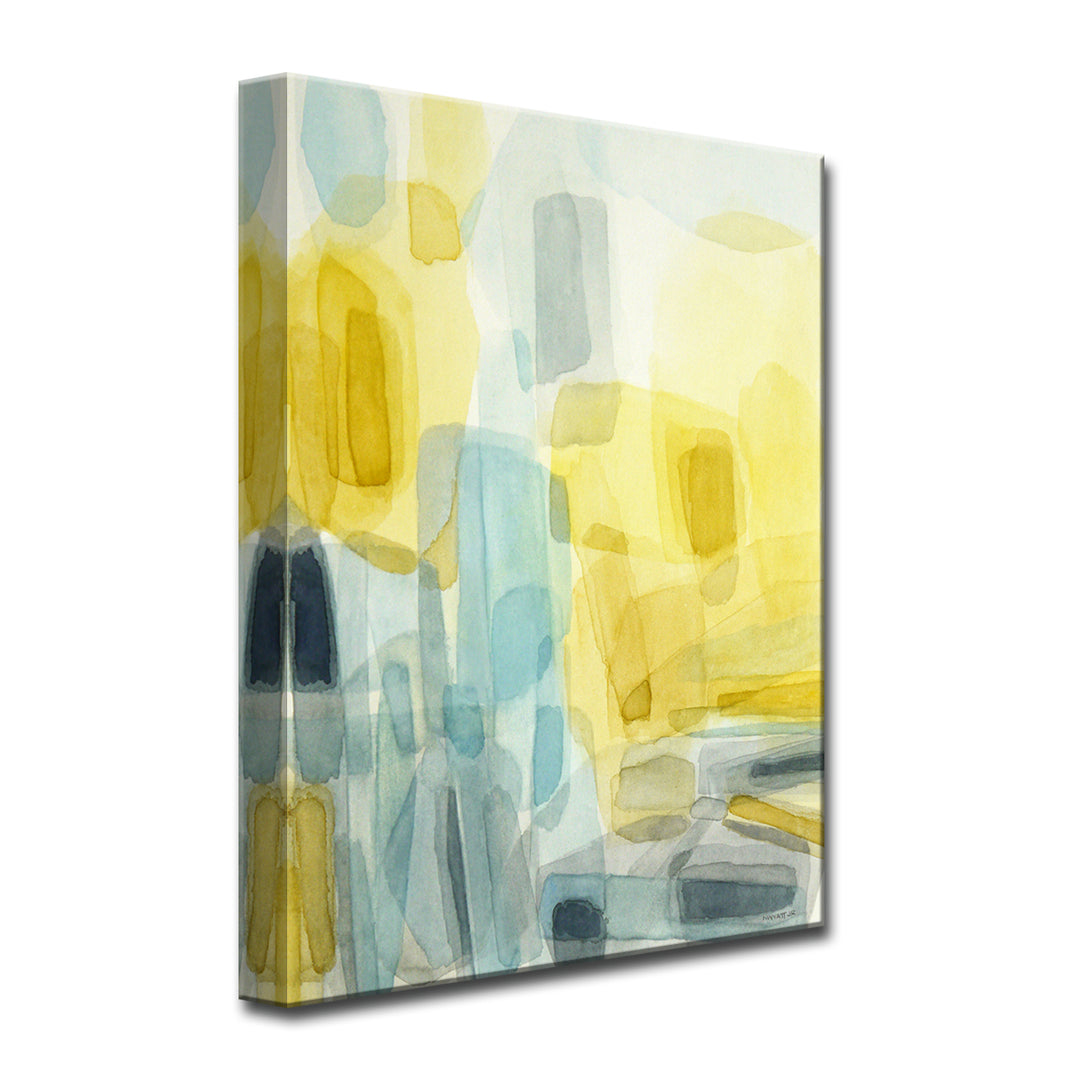 'Sunshine and Rain' Wrapped Canvas Wall Art