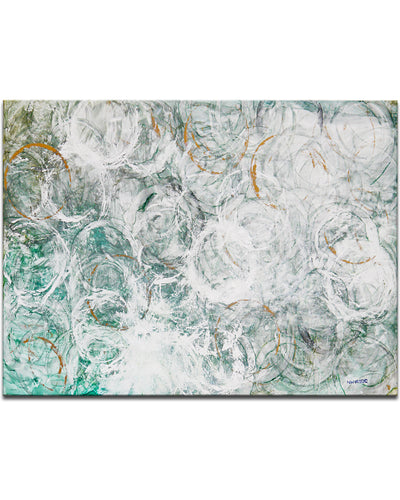 'Ocean Current' Wrapped Canvas Wall Art