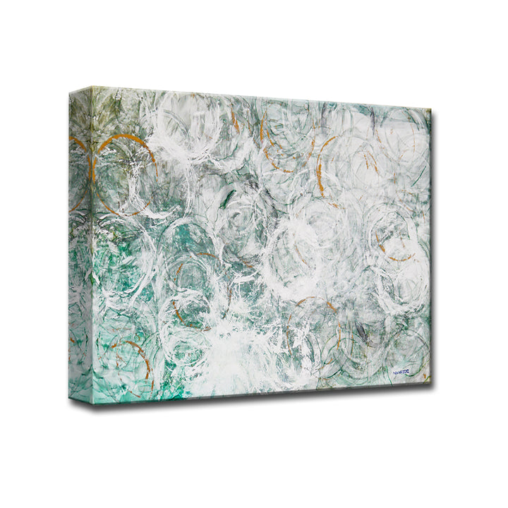 'Ocean Current' Wrapped Canvas Wall Art