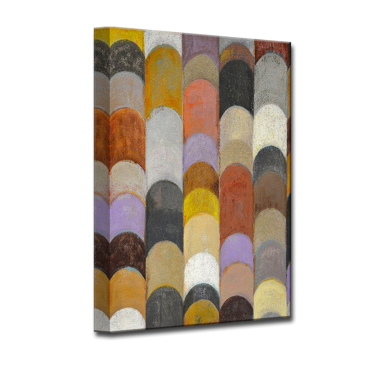'Banded II' Wrapped Canvas Wall Art