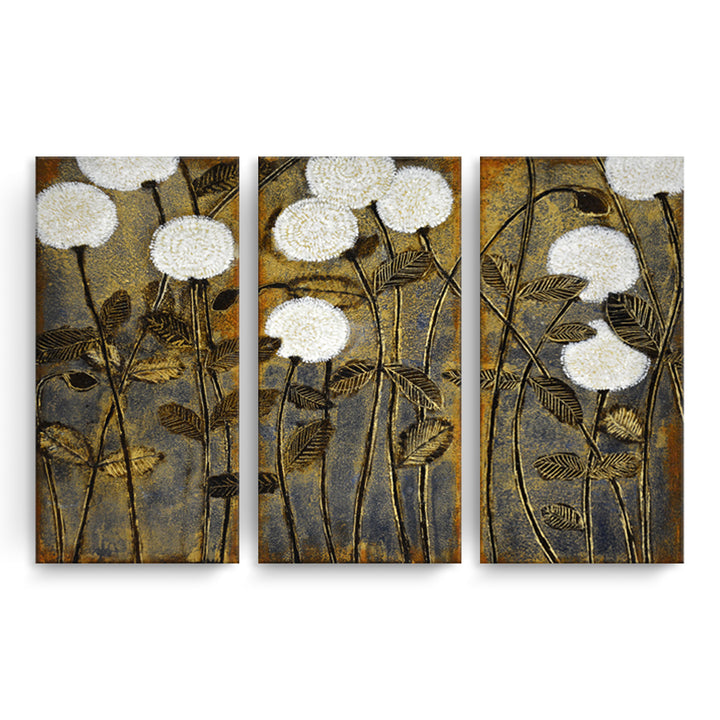 A Million Wishes I/II/III' 3 Piece Wrapped Canvas Wall Art Set