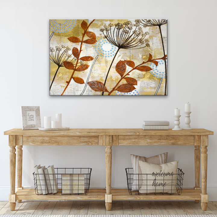 Meadow Melody I/II/III' Wrapped Canvas Wall Art