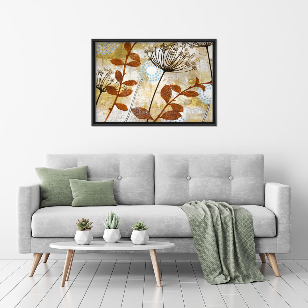 Meadow Melody II Framed Canvas Wall Art