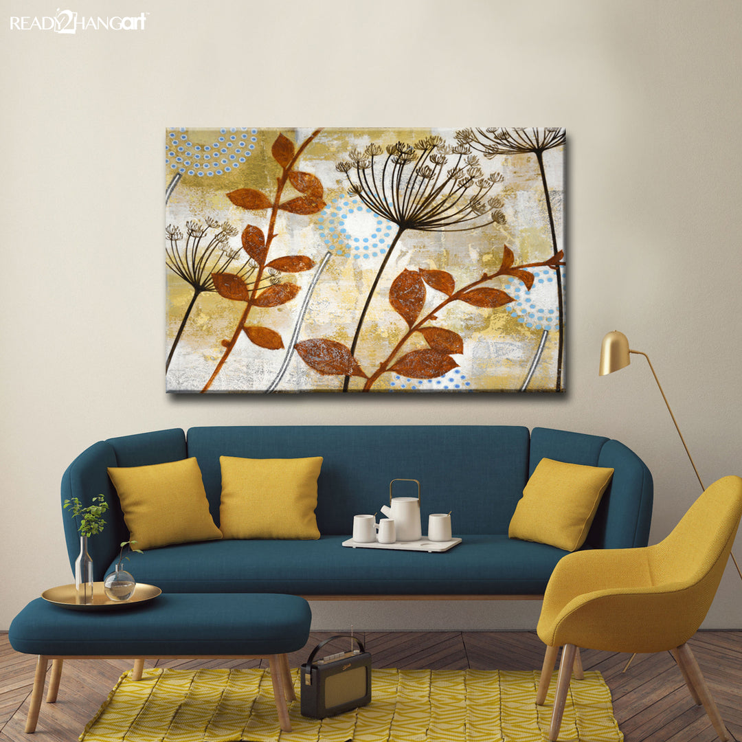 'Meadow Melody IV/V/VI' Wrapped Canvas Wall Art