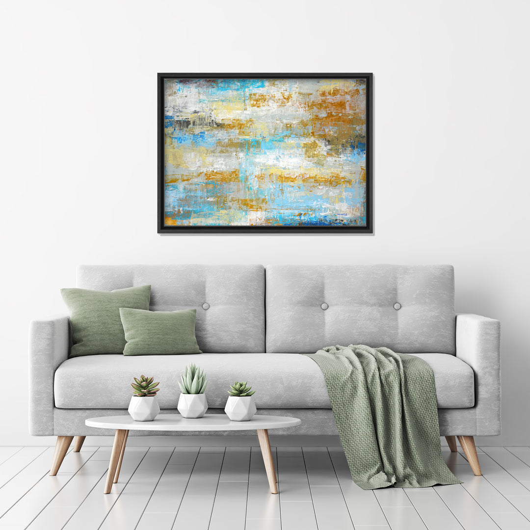 Ocean Treasure Framed Canvas Wall Art