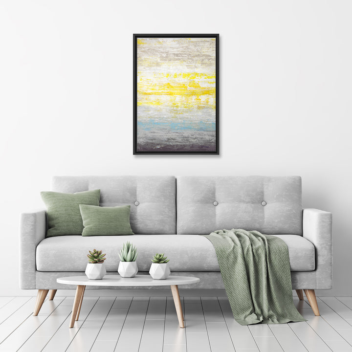 Brand New Day Framed Canvas Wall Art