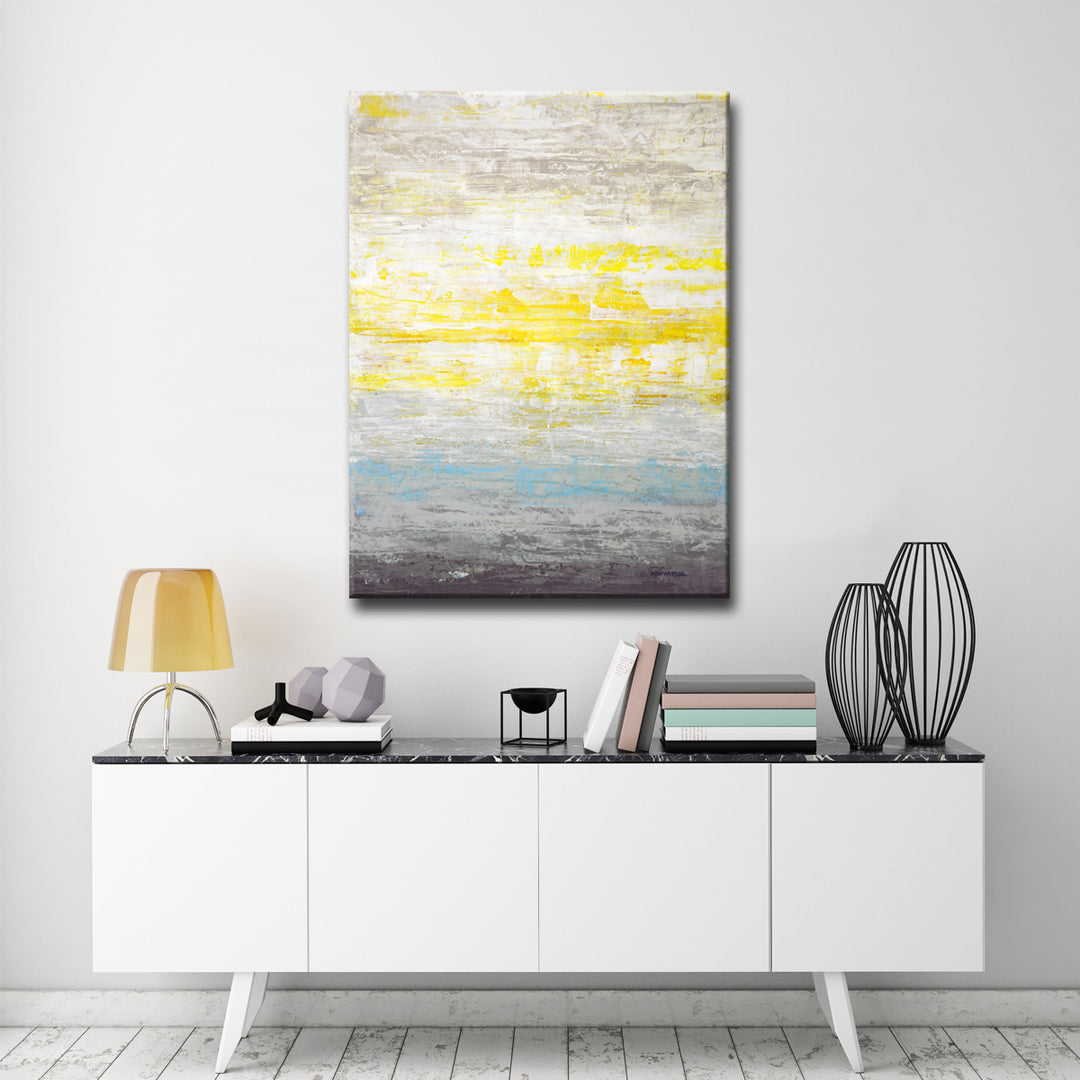 'Brand New Day' Wrapped Canvas Wall Art