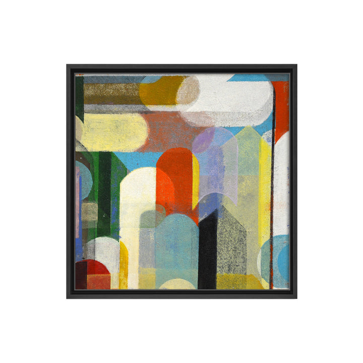 Calypso II Framed Canvas Wall Art