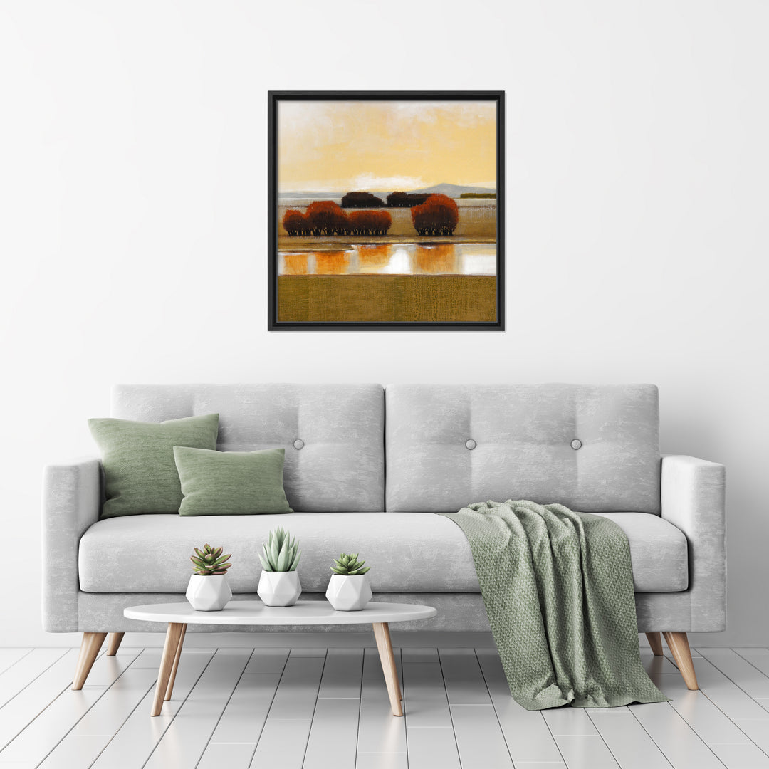 Still Water I Framed Canvas Wall Art