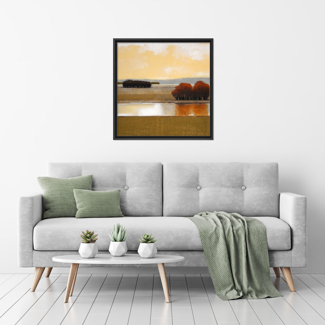 Still Water II Framed Canvas Wall Art