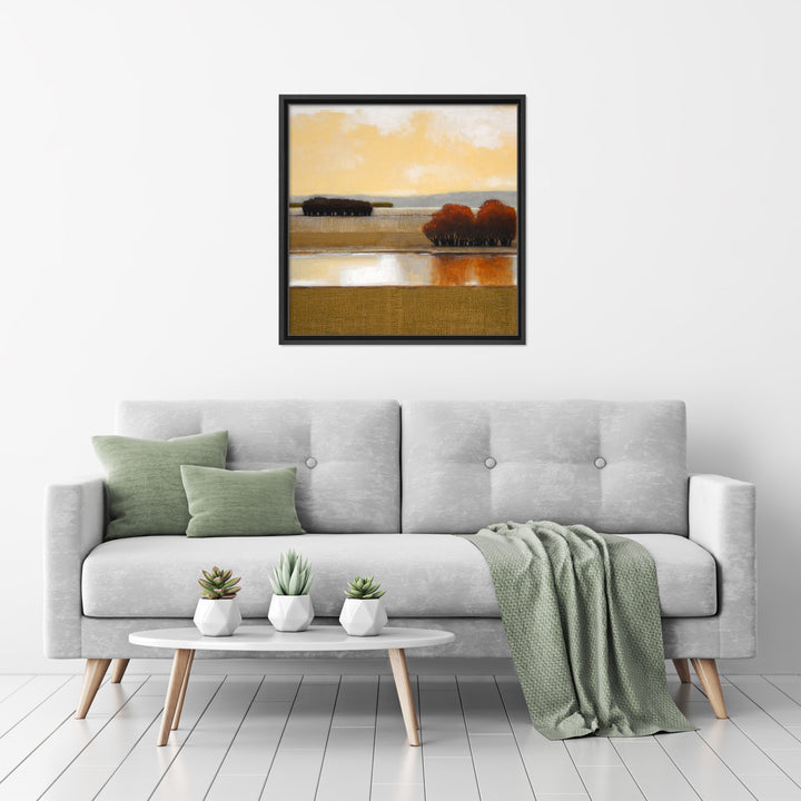 Still Water II Framed Canvas Wall Art