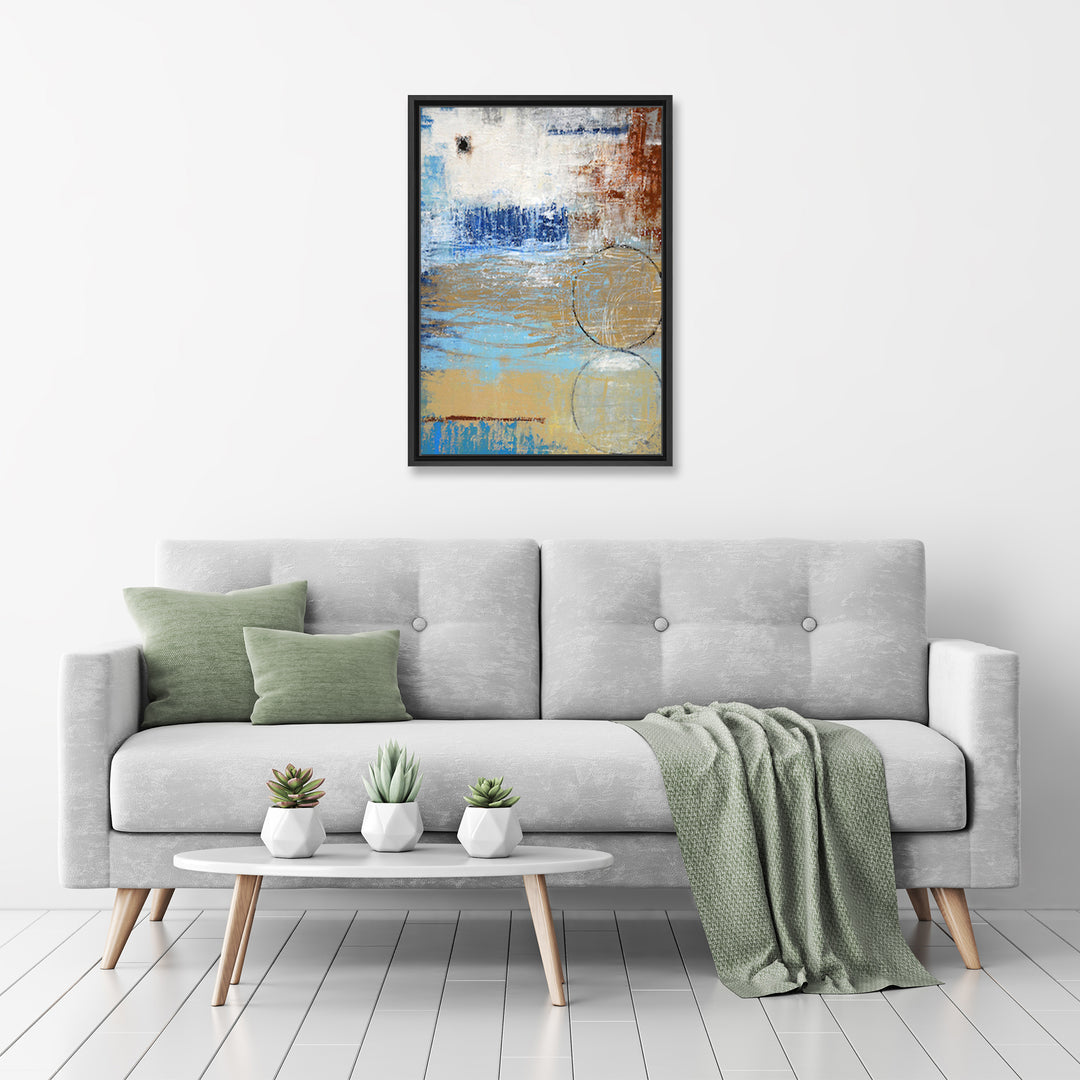Niagra I Framed Canvas Wall Art