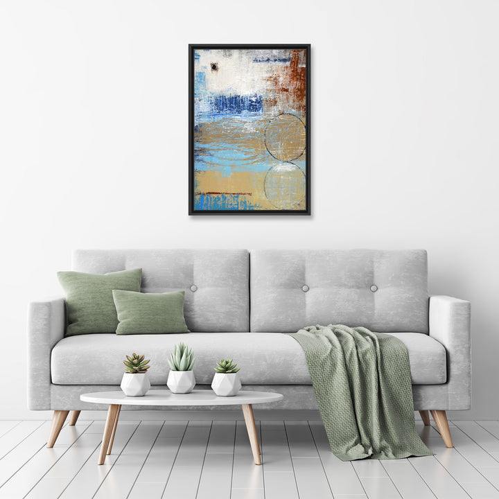 Niagra I Framed Canvas Wall Art