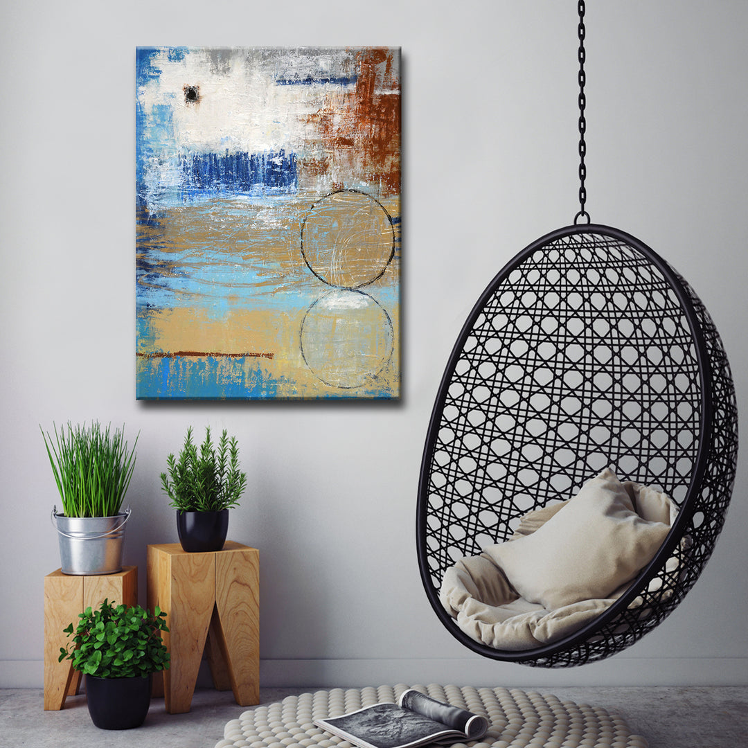 'Niagra I' Wrapped Canvas Wall Art