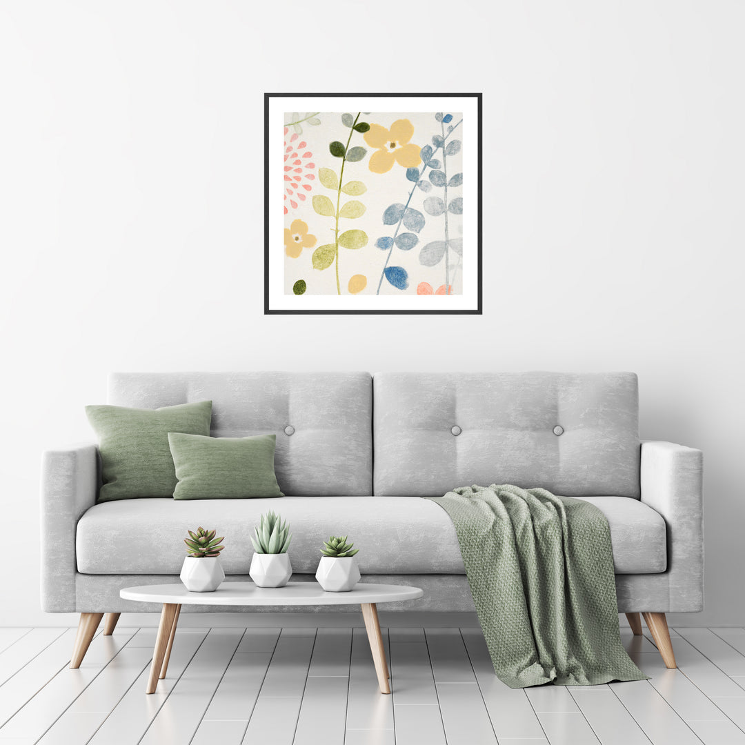 Morning Dew II Framed Canvas Wall Art