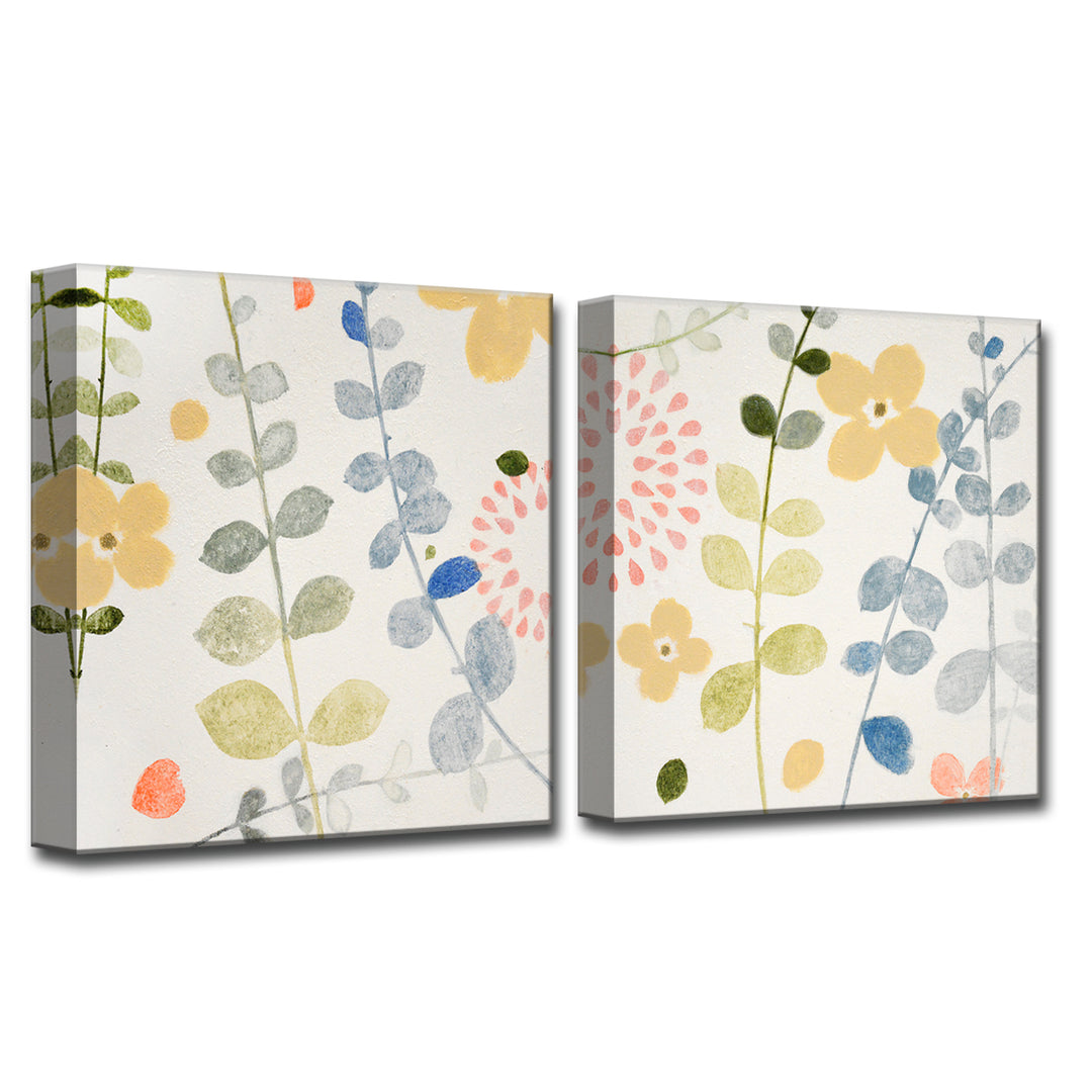 Morning Dew I/II' Wrapped Canvas Wall Art