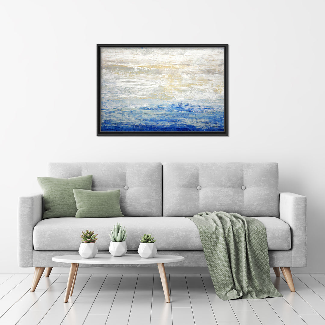 Crest Framed Canvas Wall Art