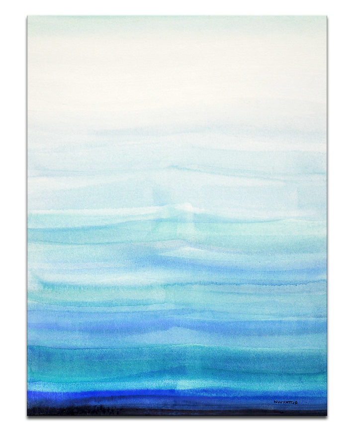 'Soothing Calm' Wrapped Canvas Wall Art
