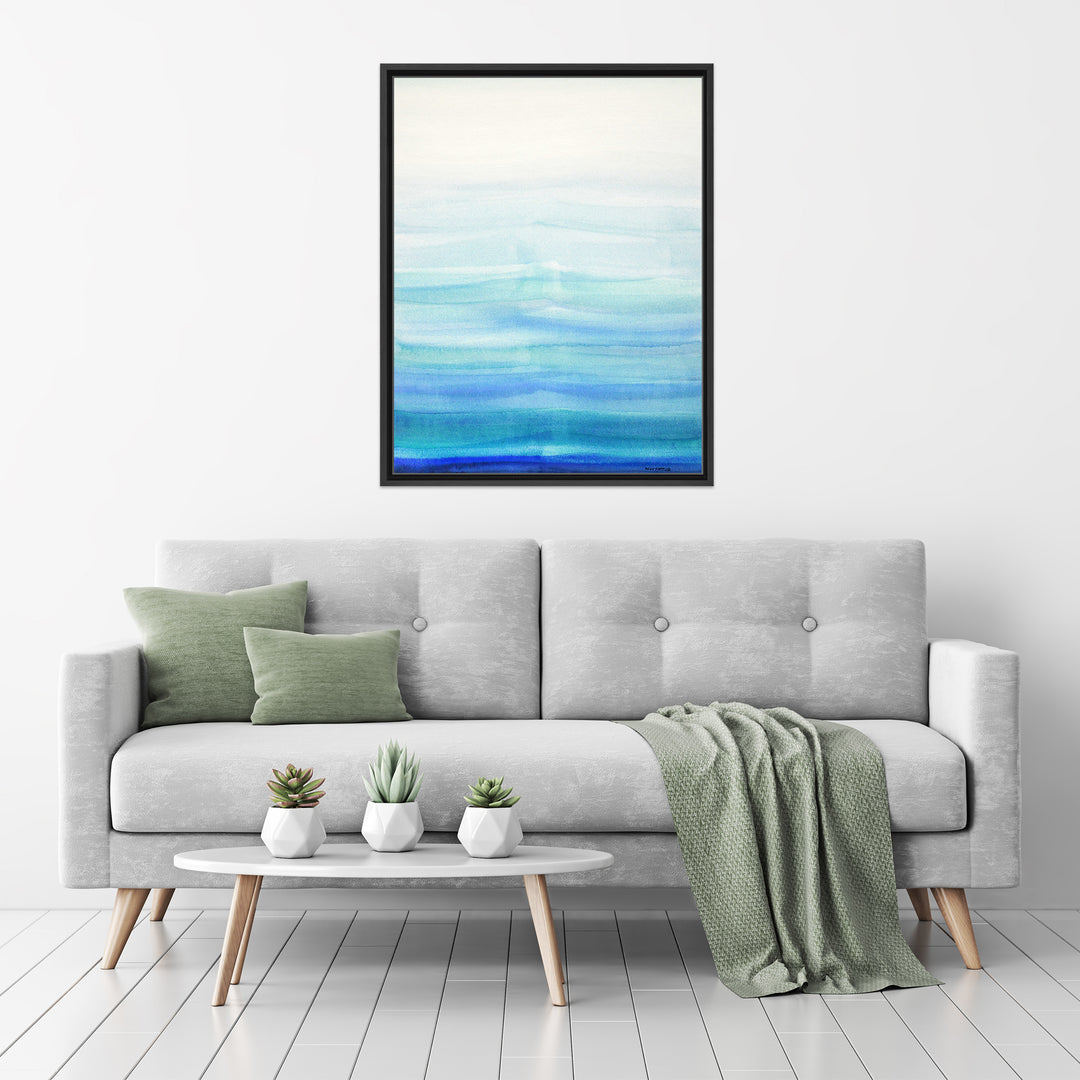 Soothing Calm Framed Canvas Wall Art