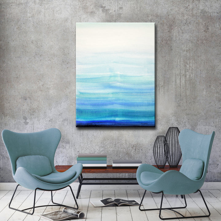 'Soothing Calm' Wrapped Canvas Wall Art