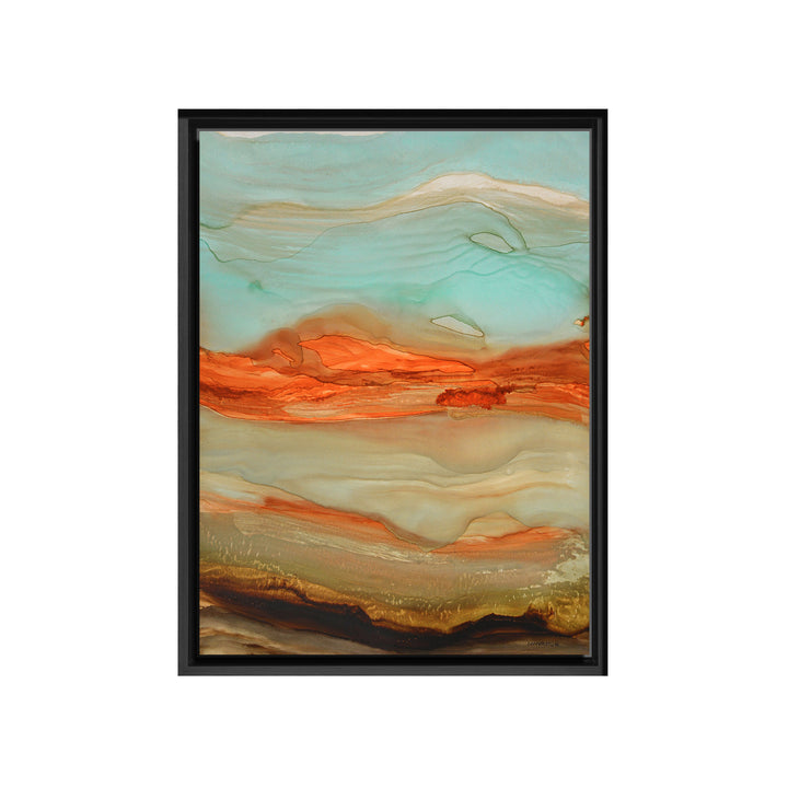 Eye of Jupiter Framed Canvas Wall Art