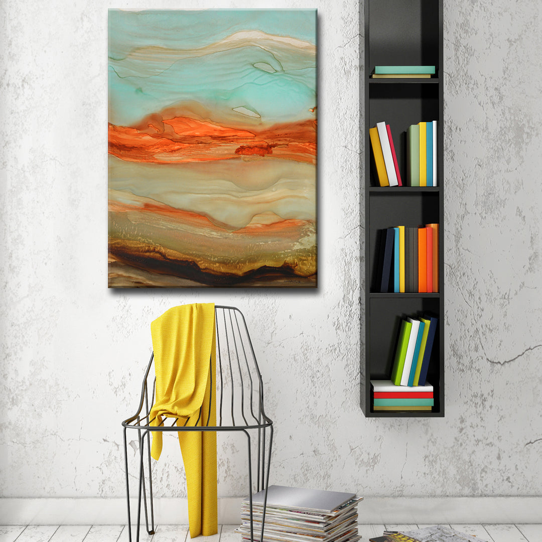 'Eye of Jupiter' Wrapped Canvas Wall Art