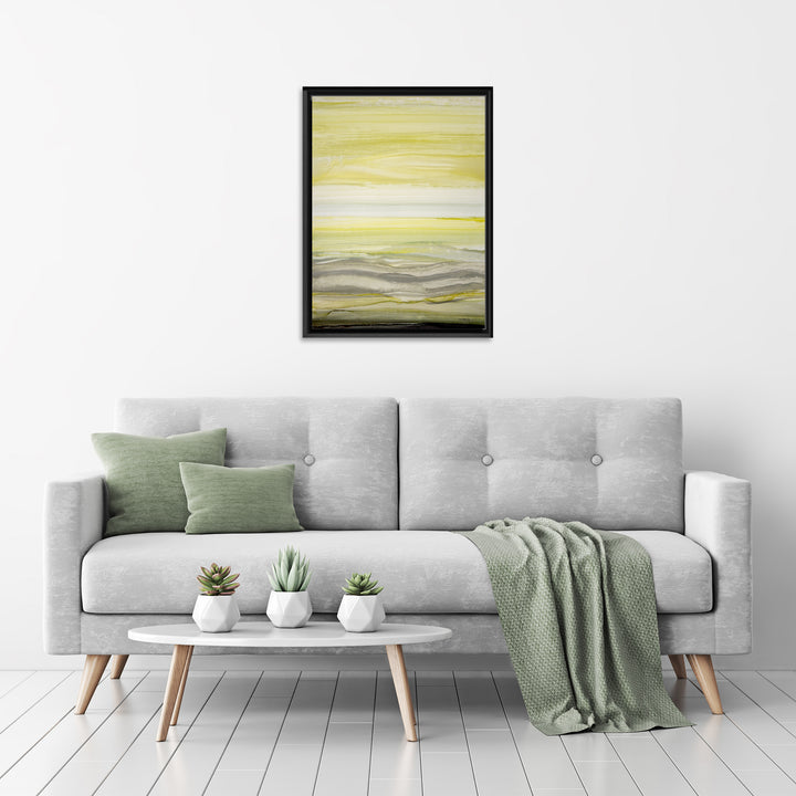 Sun and Shade Framed Canvas Wall Art