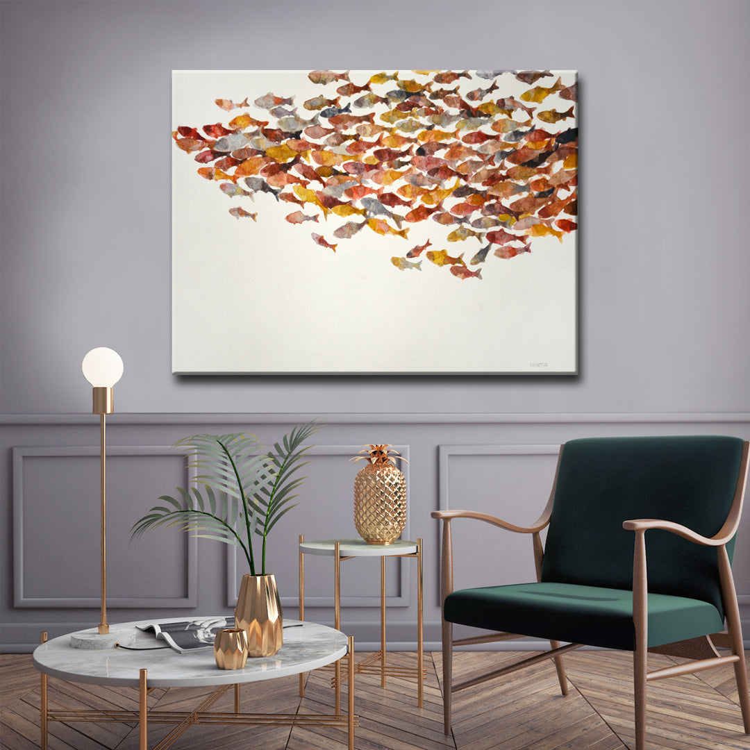 'Heatwave' Wrapped Canvas Wall Art