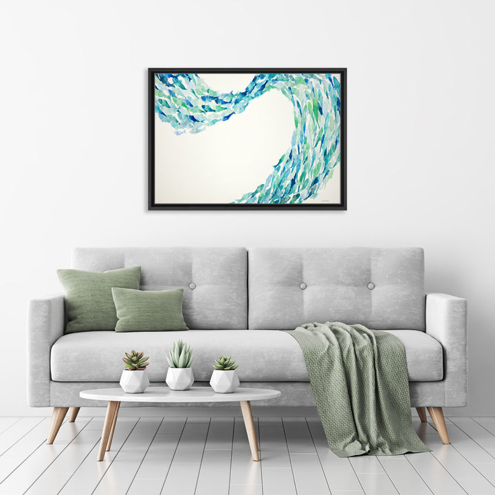Flow Framed Canvas Wall Art