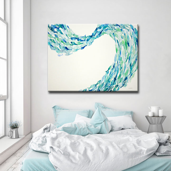 'Flow' Wrapped Canvas Wall Art