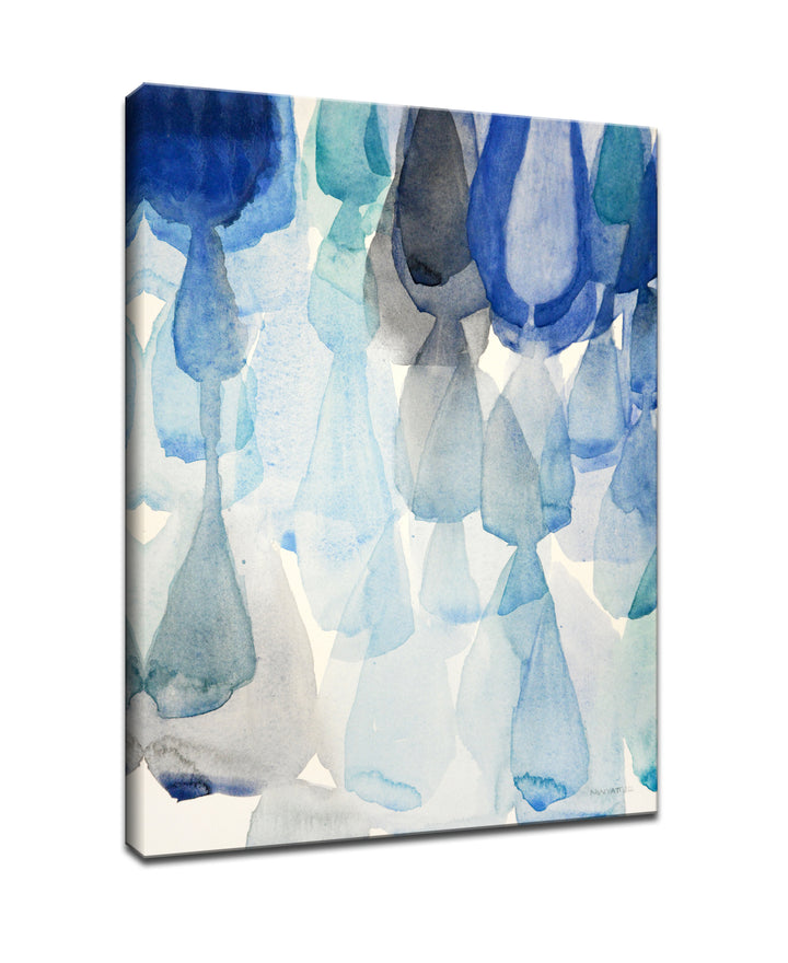 'Down Pour' Wrapped Canvas Wall Art