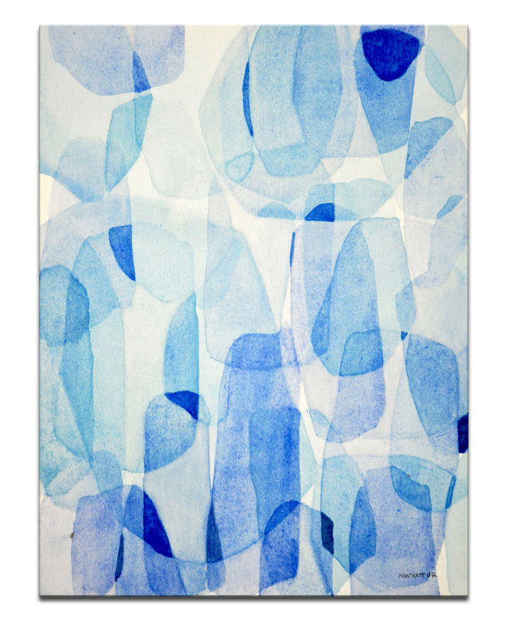 'Heavy Rain' Wrapped Canvas Wall Art