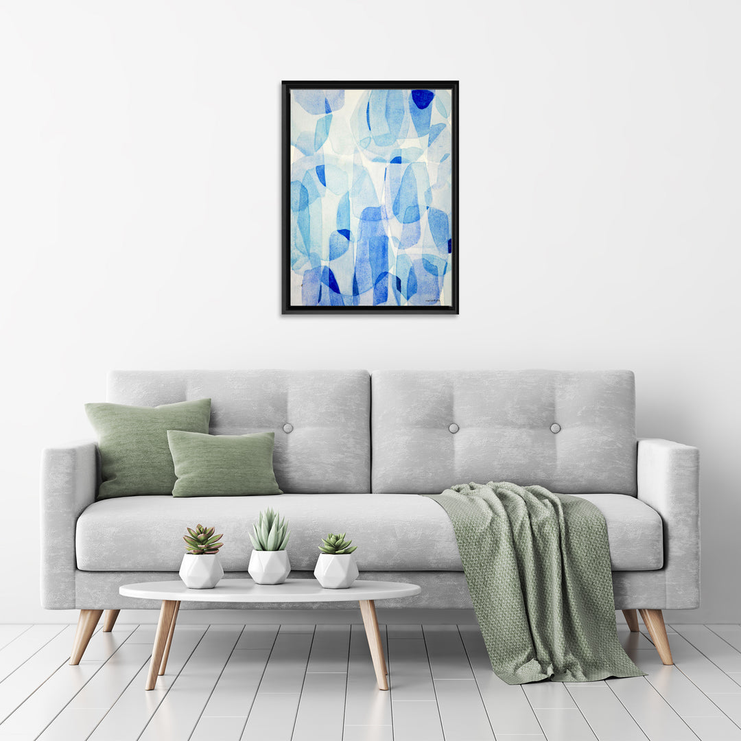 Heavy Rain Framed Canvas Wall Art