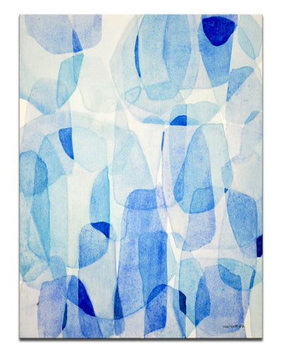 'Heavy Rain' Wrapped Canvas Wall Art