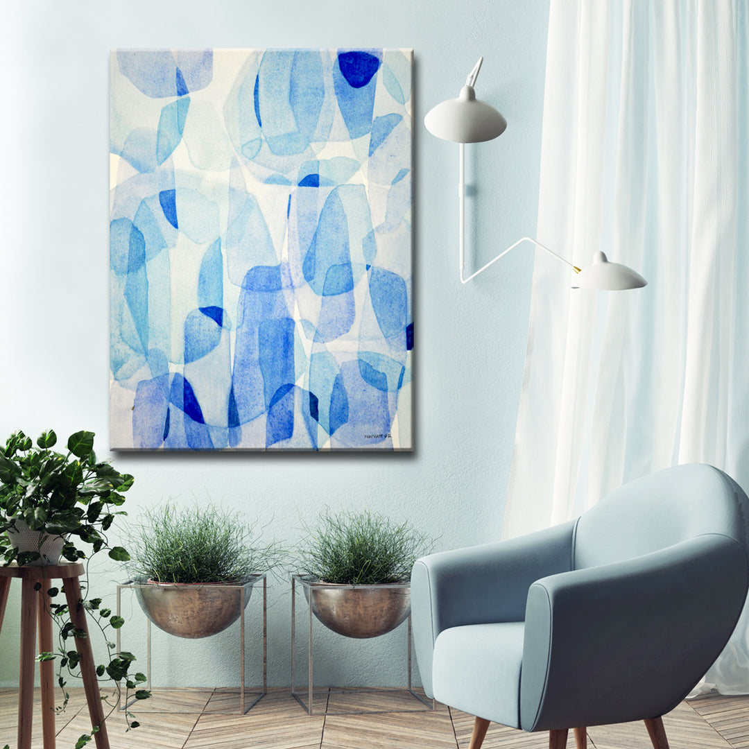 'Heavy Rain' Wrapped Canvas Wall Art