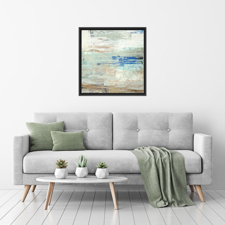 Shore Break Framed Canvas Wall Art