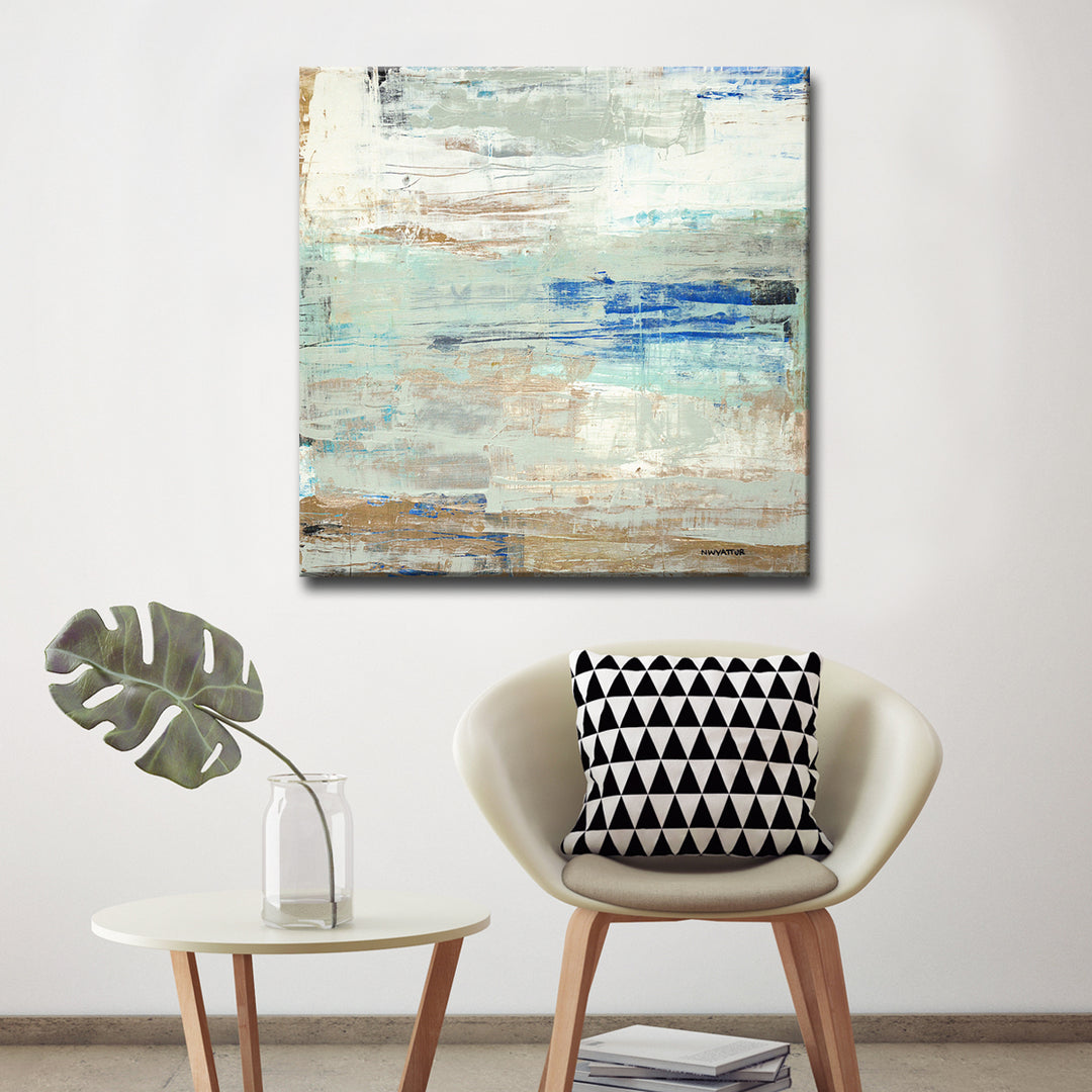 'Shore Break' Wrapped Canvas Wall Art