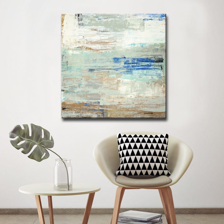 'Shore Break' Wrapped Canvas Wall Art