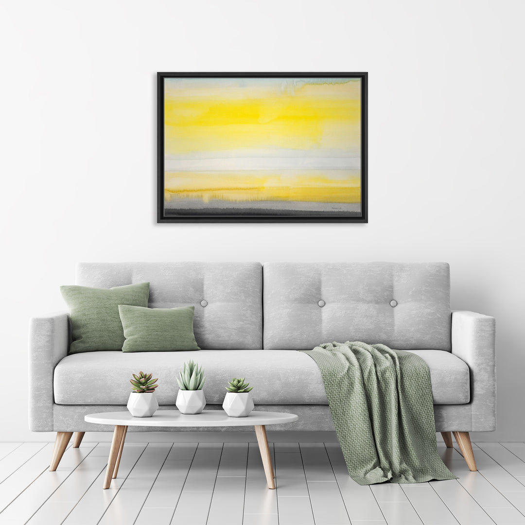 Subtle Glow Framed Canvas Wall Art