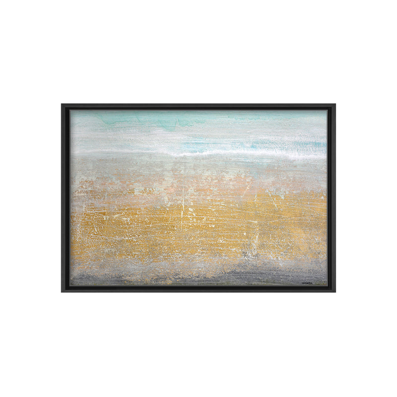 Off Shore View Framed Canvas Wall Art