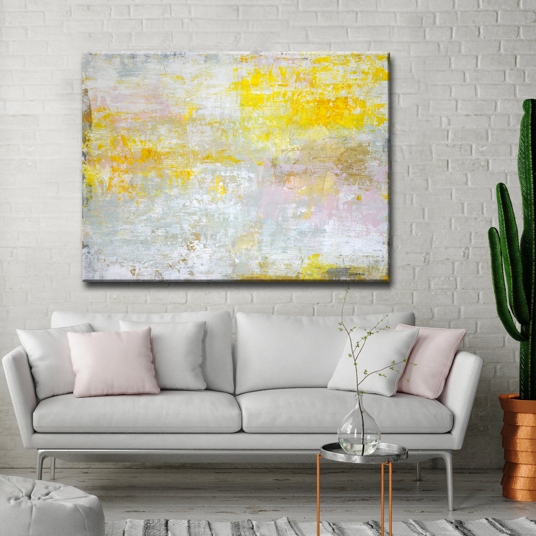 'Sun in my Eyes' Wrapped Canvas Wall Art