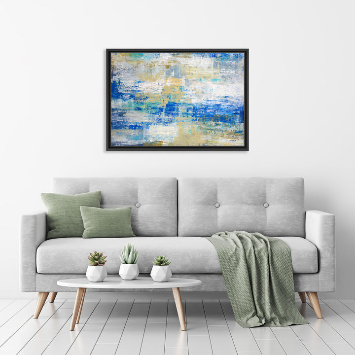 Sandals and Shores Framed Canvas Wall Art