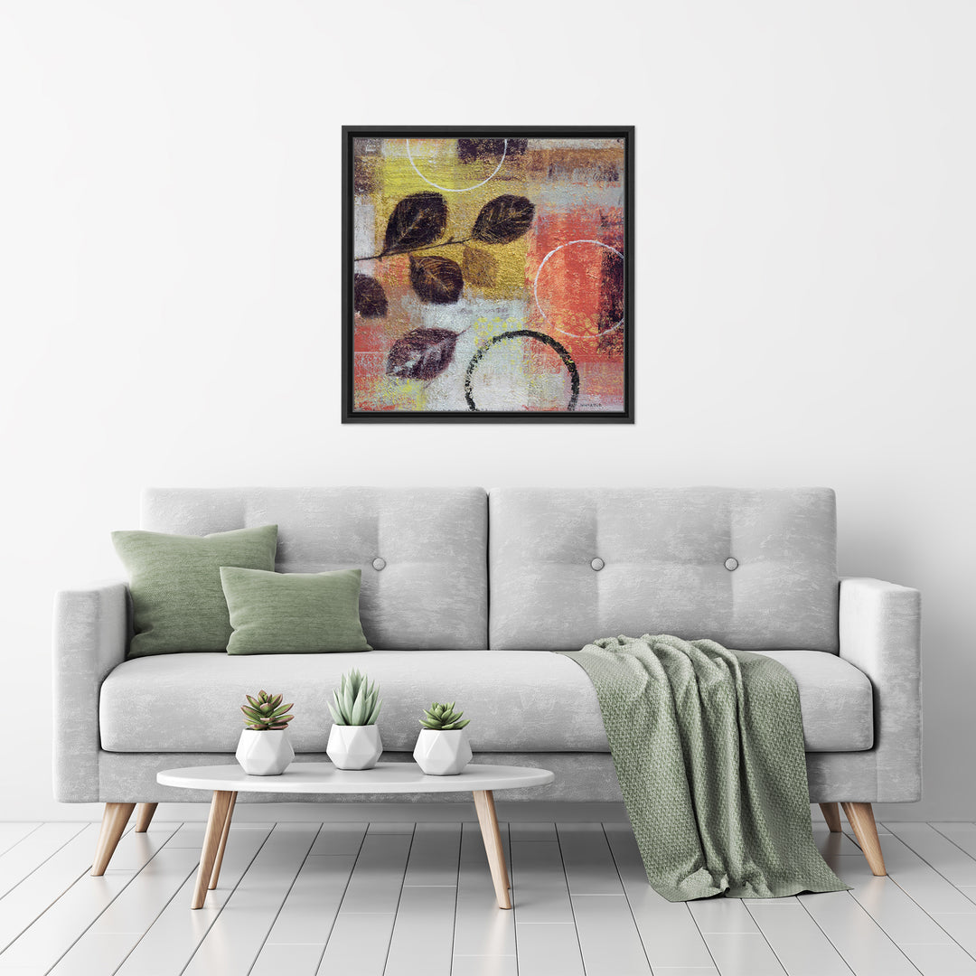 Last November II Framed Canvas Wall Art