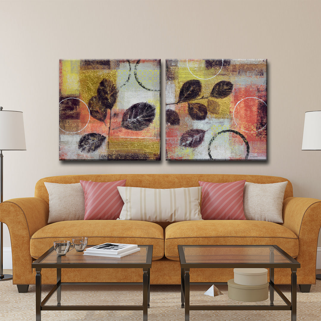 Last November I/II' 2 Piece Wrapped Canvas Wall Art Set