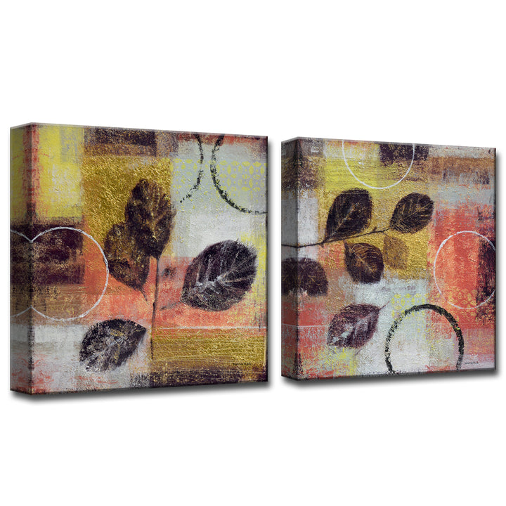 Last November I/II' 2 Piece Wrapped Canvas Wall Art Set